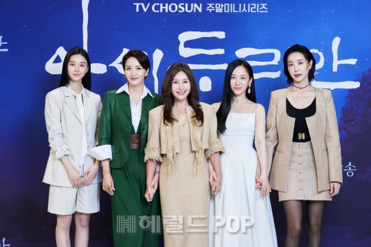 이다연, 윤해영, 최명길, 박주미, 한다감/사진제공=TV조선