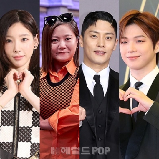 태연, 박나래, 성훈, 강다니엘/사진=민선유 기자, JTBC 제공