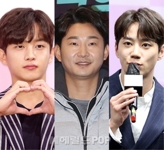 김민석, 이천수, 이준영/사진=헤럴드POP DB