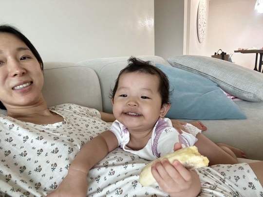 이지혜 딸 채널