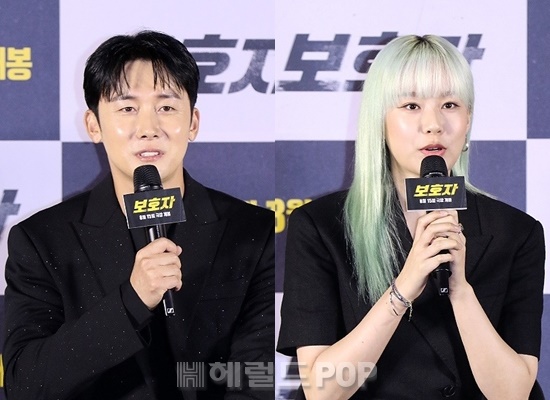 배우 김준한, 박유나/사진=민선유 기자