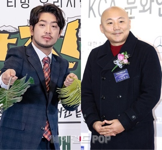 침착맨, 주호민/사진=티빙, 헤럴드POP DB