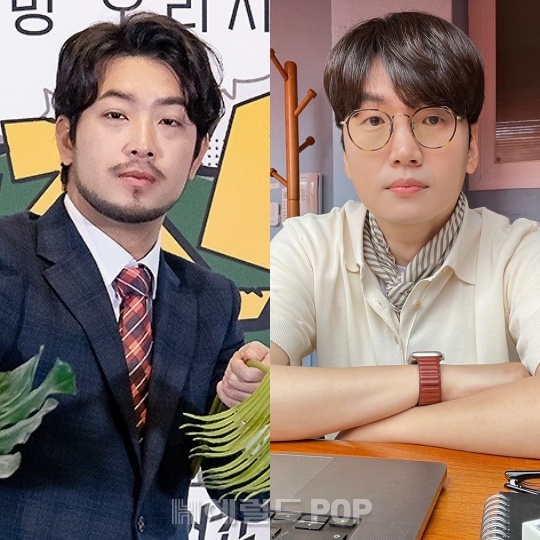 침착맨, 황석희/사진=헤럴드POP DB, 황석희 채널