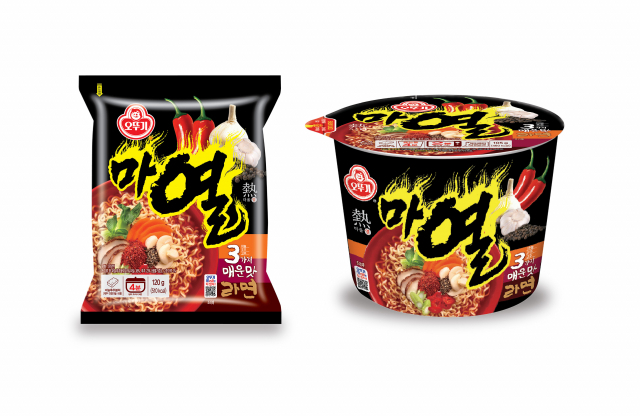 오뚜기 ‘마열라면’. [오뚜기 제공]