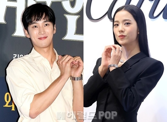 배우 안보현, 블랙핑크 지수/사진=헤럴드POP DB