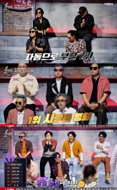 MBN '불꽃밴드' 방송화면 캡처