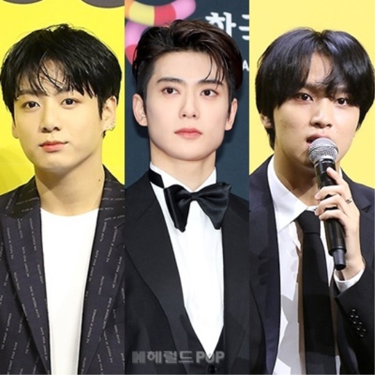 정국, 재현, 해찬/사진=민선유 기자