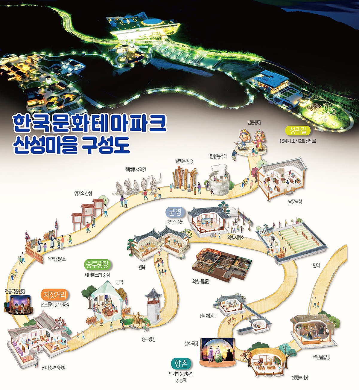 투어코스 구성도(안동시 제공)