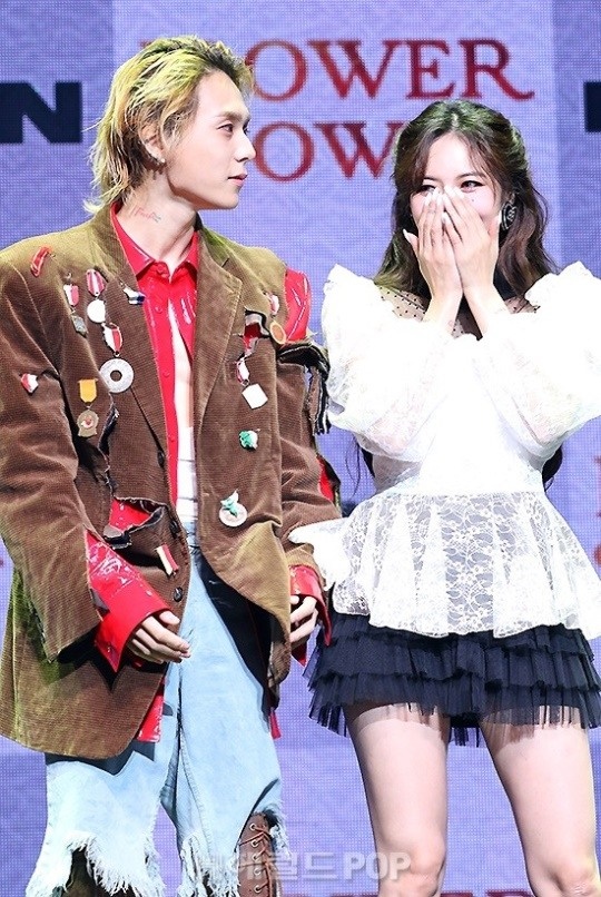 던, 현아/사진=민선유 기자