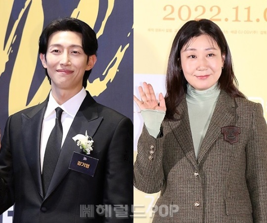 강기영, 라미란/사진=민선유 기자