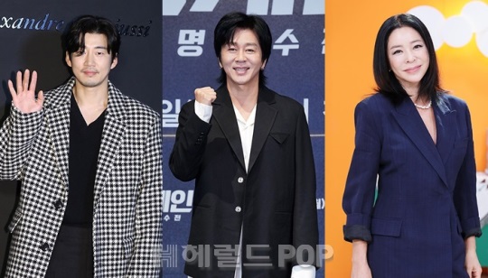 윤계상, 윤도현, 이혜영/사진=민선유기자
