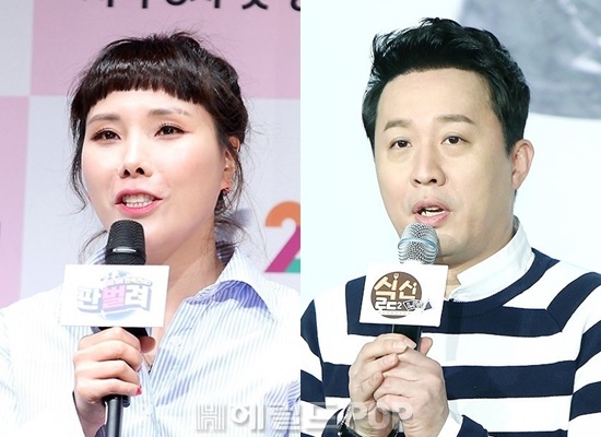 신봉선, 정준하/사진=헤럴드POP DB