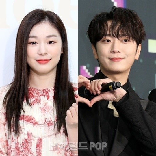 김연아, 고우림/사진=민선유 기자