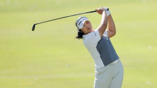 2타 차 선두로 최종라운드에 나설 유해란. [사진=LPGA]