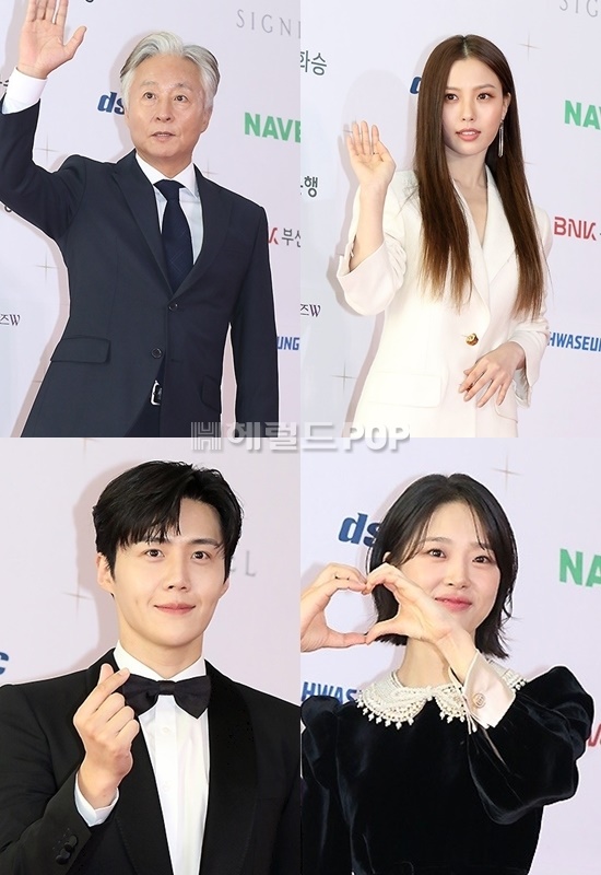 배우 김종수, 고민시, 김선호, 김시은/사진=민선유 기자