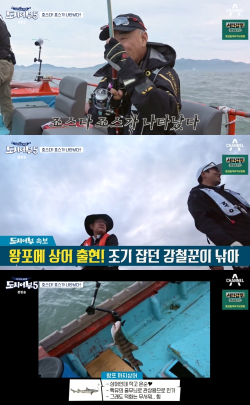 채널A ‘나만 믿고 따라와 도시어부5' 방송화면 캡처