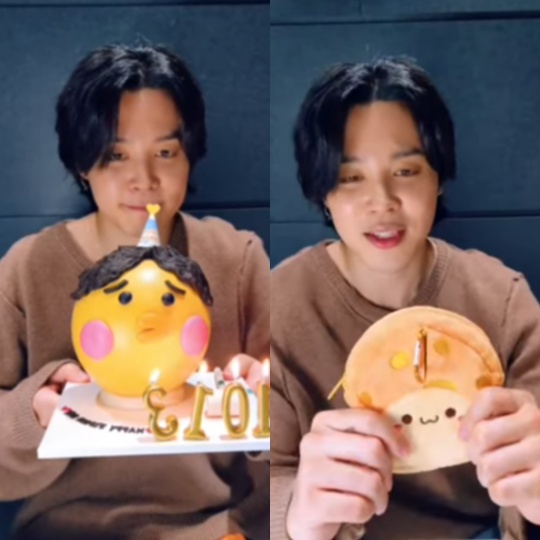 지민 라이브 방송 캡처