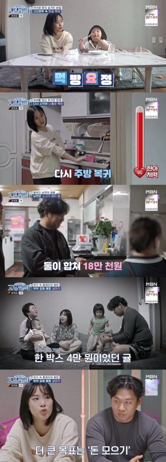 MBN '고딩엄빠4' 방송캡쳐