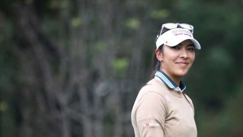 9언더파 63타로 2위에 오른 앨리슨 리. [사진=LPGA]