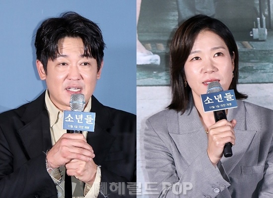 배우 허성태, 염혜란/사진=민선유 기자