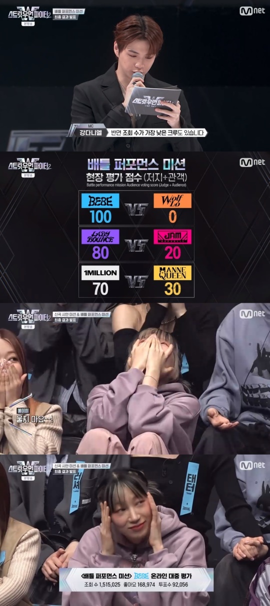 Mnet '스트릿우먼파이터2' 캡처