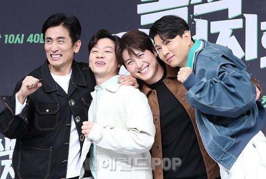 차인표, 정상훈, 류수영, 제이쓴/사진=민선유 기자