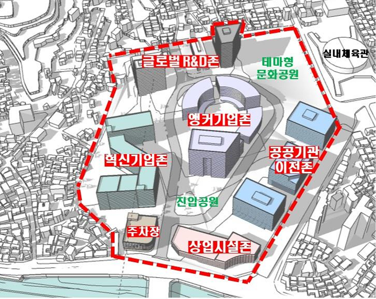 도심융합특구 공간구상(안).[대구시 제공]