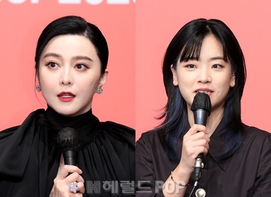 배우 판빙빙, 이주영/사진=민선유 기자