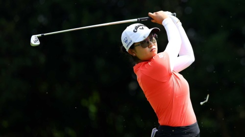 1타 차 선두로 최종라운드에 나서는 로즈 장. [사진=LPGA]