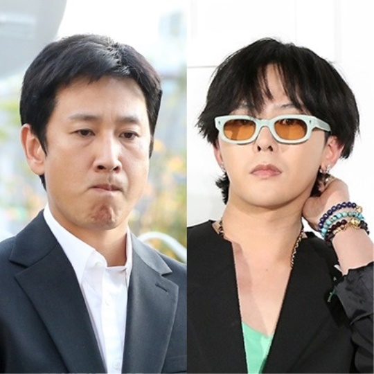 이선균, 지드래곤/사진=민선유 기자