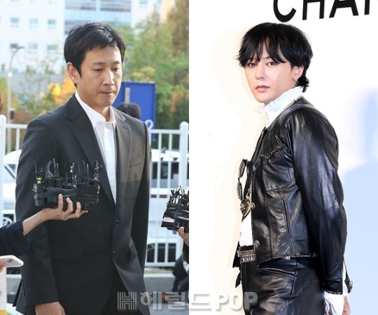 이선균, 지드래곤/사진=민선유 기자