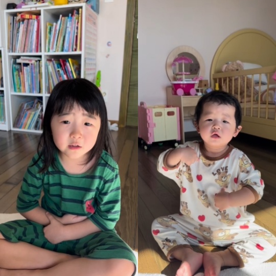 이지혜 딸 채널 영상