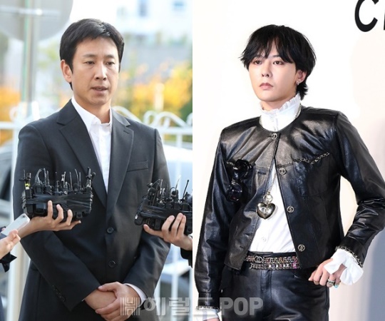 이선균, 지드래곤/사진=민선유 기자