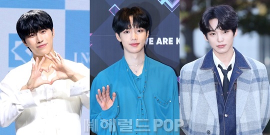 테오, 임영민, 허찬/사진=민선유 기자, 헤럴드팝 DB