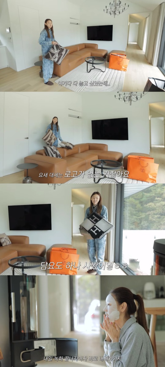 '한혜진' 유튜브 캡처