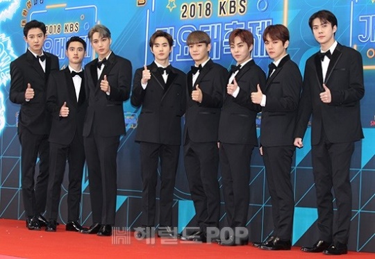 엑소/사진=헤럴드POP DB