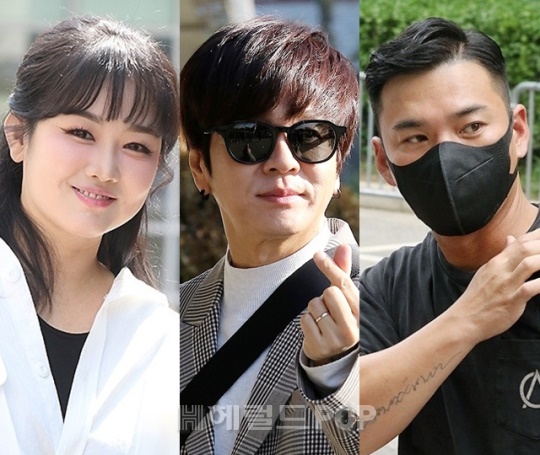정미애, 윤도현, 이정/사진=헤럴드POP DB