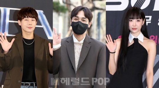김성규, 이석훈, 선미/사진=민선유 기자