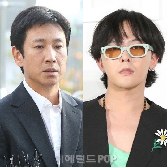 이선균, 지드래곤/사진=민선유 기자
