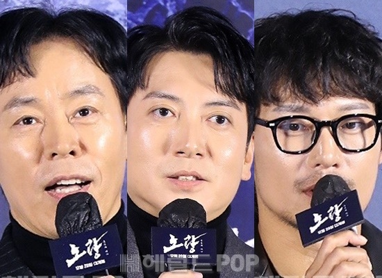 배우 최덕문, 박명훈, 박훈/사진=민선유 기자