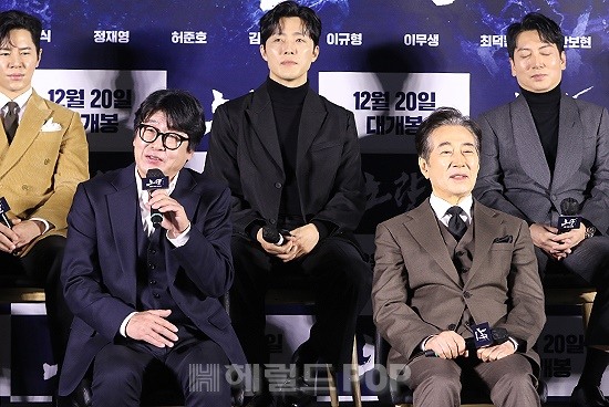 영화 '노량: 죽음의 바다' 제작보고회/사진=민선유 기자