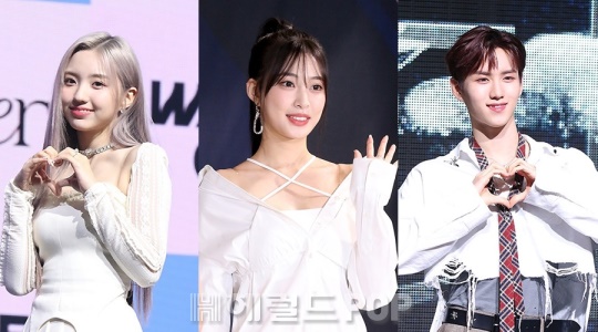 케플러 강예서, 위클리 조아, 이펙스 예왕/사진=민선유 기자