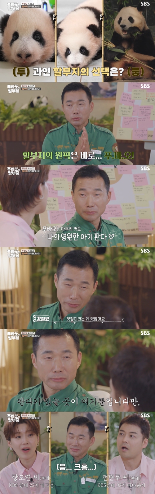 SBS '전 국민 힐링쇼-푸바오와 할부지' 방송화면 캡처