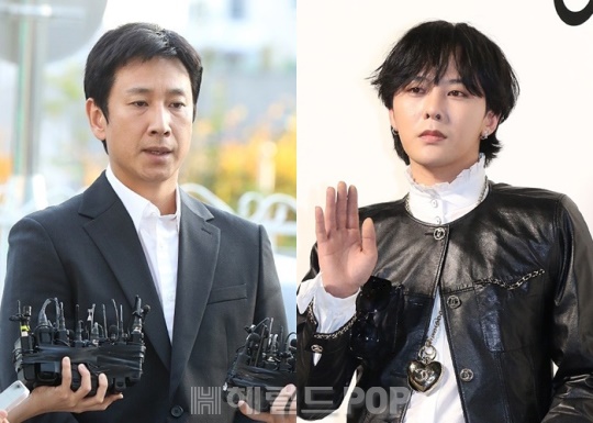 이선균, 지드래곤/사진=민선유 기자