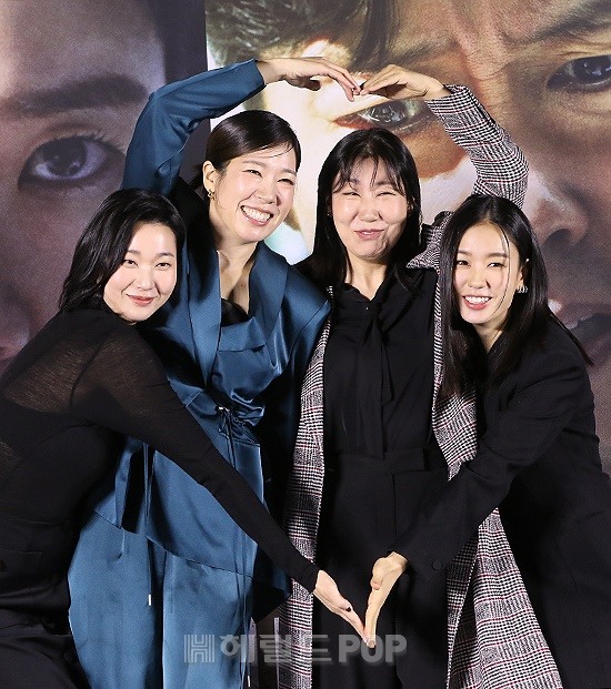 배우 장윤주, 염혜란, 라미란, 안은진/사진=민선유 기자
