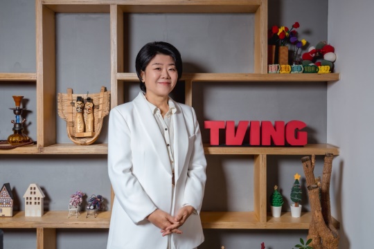 이정은/사진=티빙
