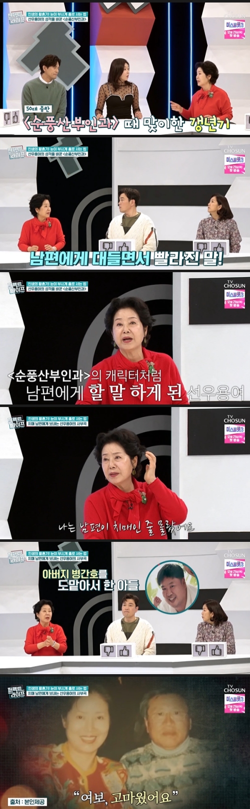 TV조선 '퍼펙트 라이프' 방송화면 캡처