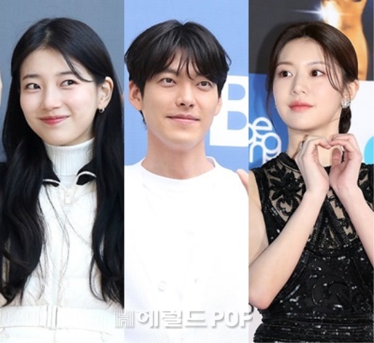 수지, 김우빈, 고윤정/사진=헤럴드POP DB