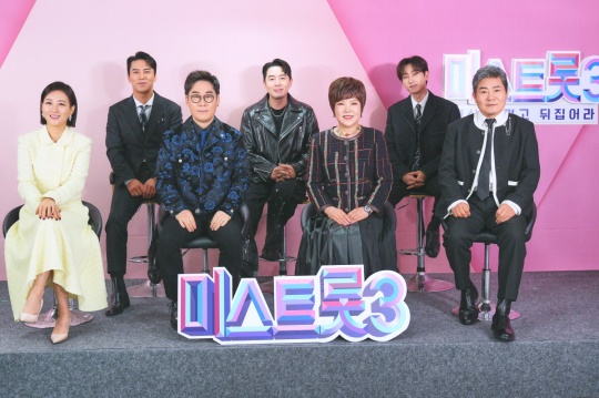장윤정, 장민호, 김연우, 붐, 김연자, 은혁, 진성/사진=TV조선