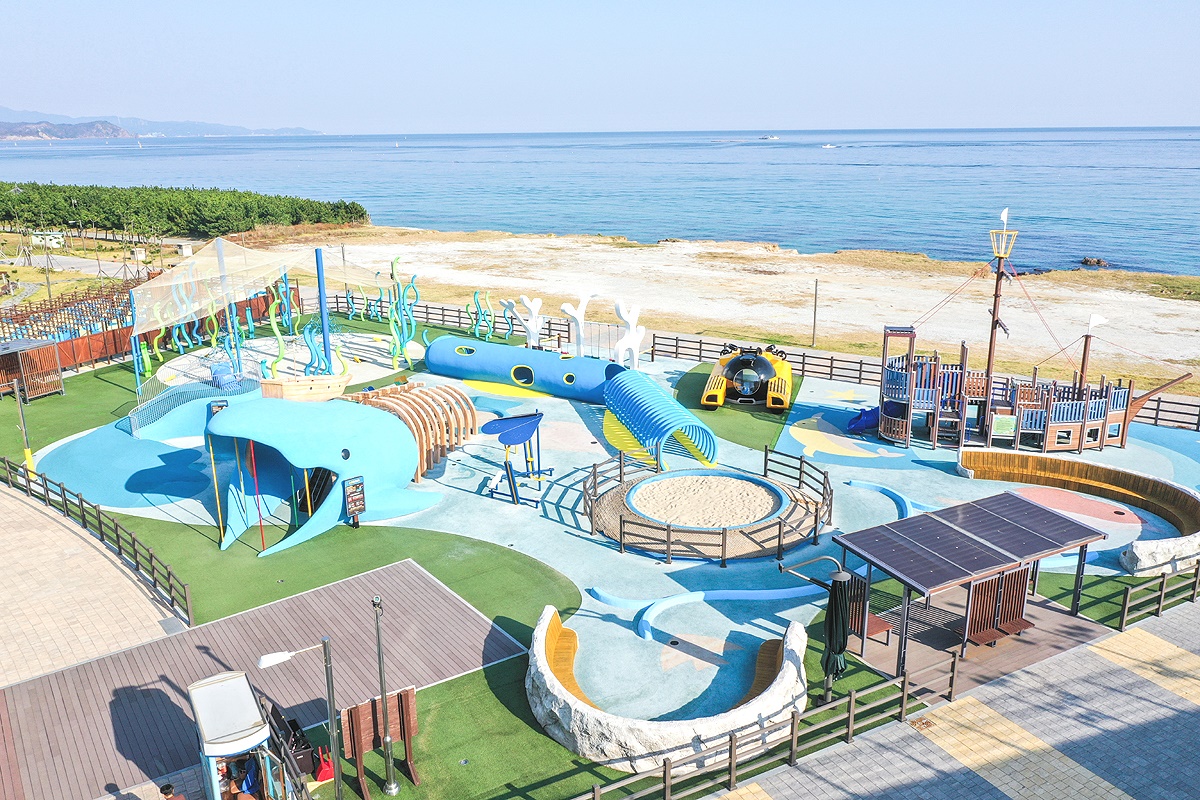 파도소리놀이터 전경. (국립해양과학관 제공)